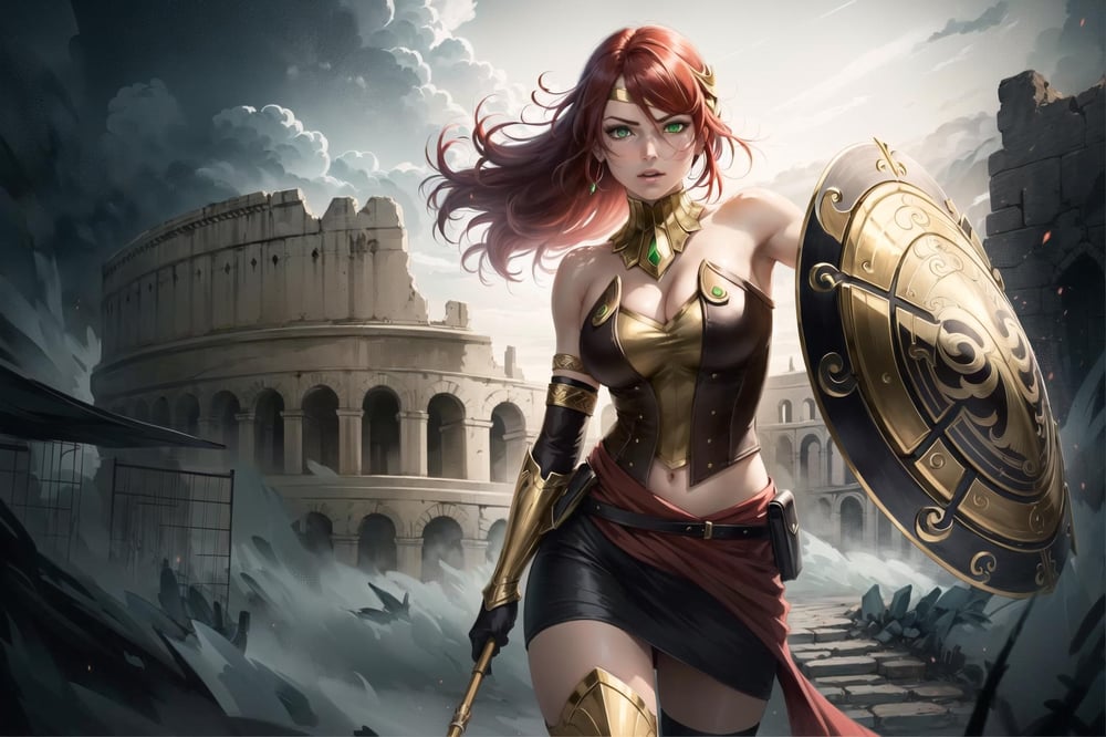 Pyrrha Nikos | RWBY - AI LoRA model on PixAI
