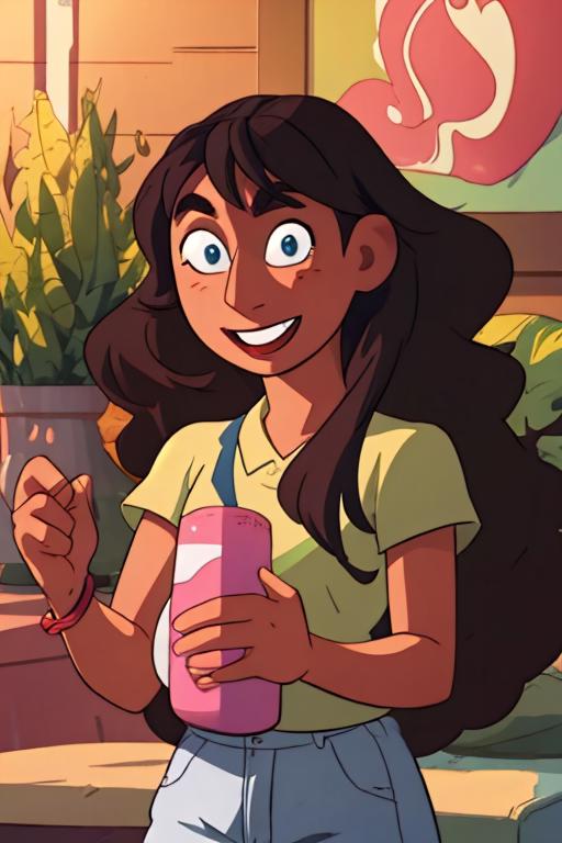 Connie Maheswaran (Steven Universe) - AI LoRA model on PixAI