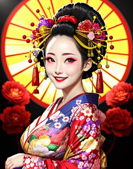 Oiran - by EDG v1.0 - AI LoRA model on PixAI