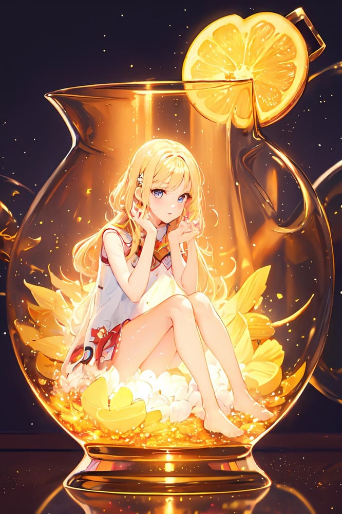 girls in glass bottle/瓶中少女 - AI LoRA model on PixAI