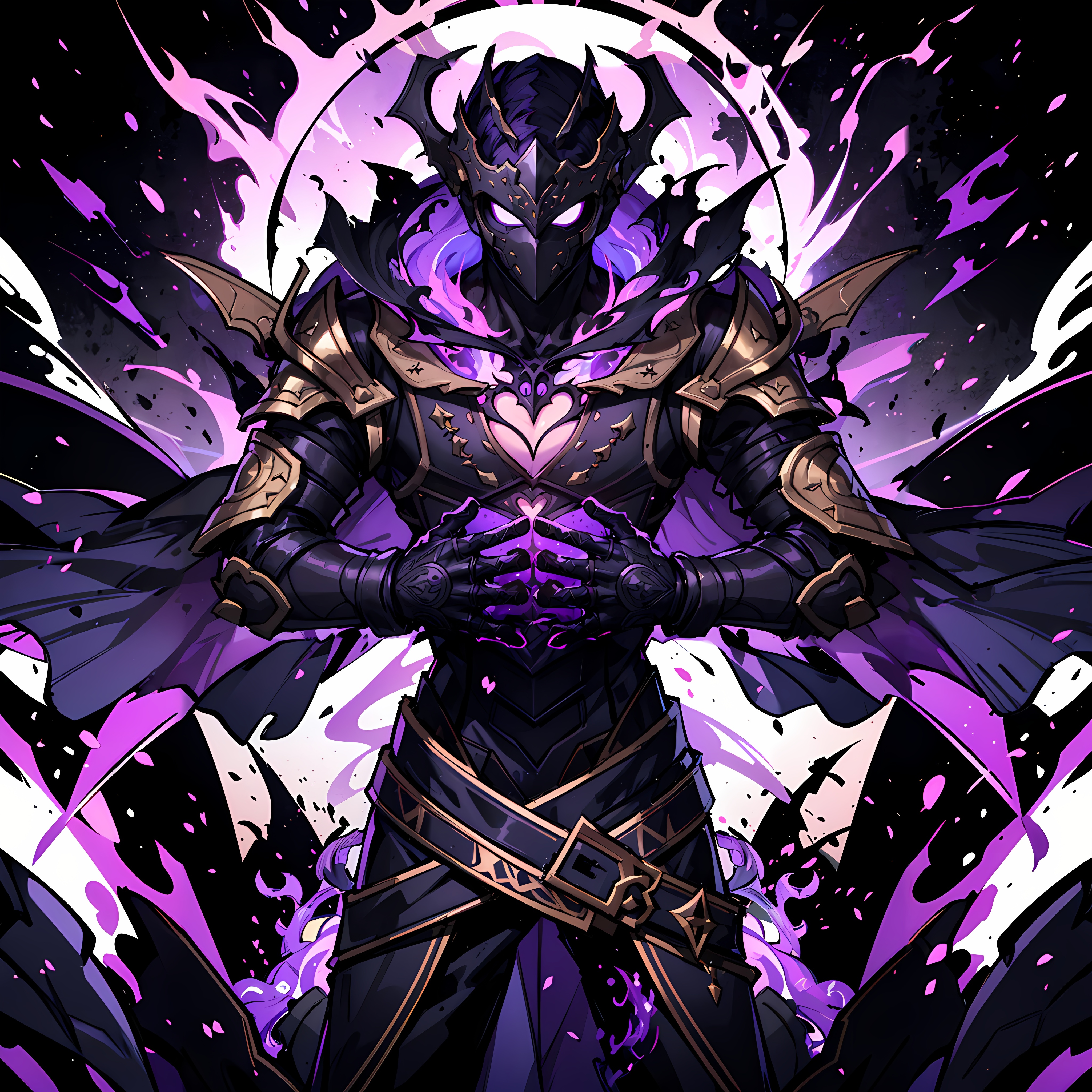 AI art "Shadow Knight"