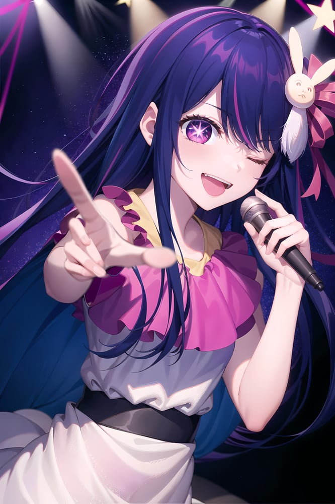 AI art "Ai Hoshino #1"