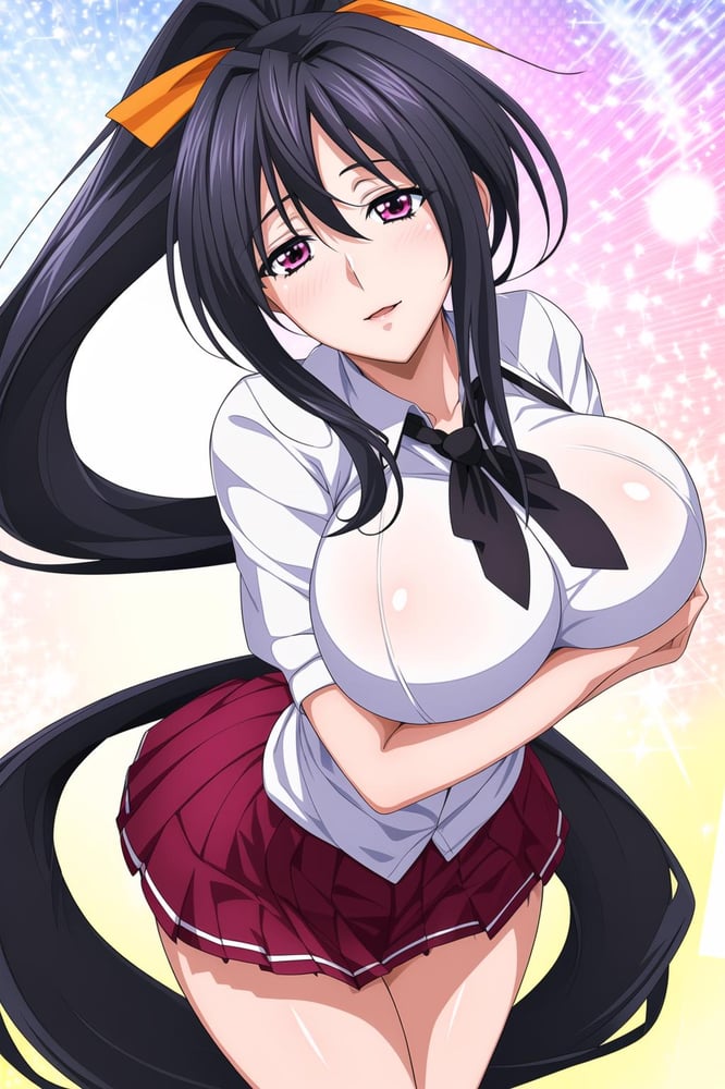 Akeno Himejima (High School D×D)  - AI Model 커버 이미지