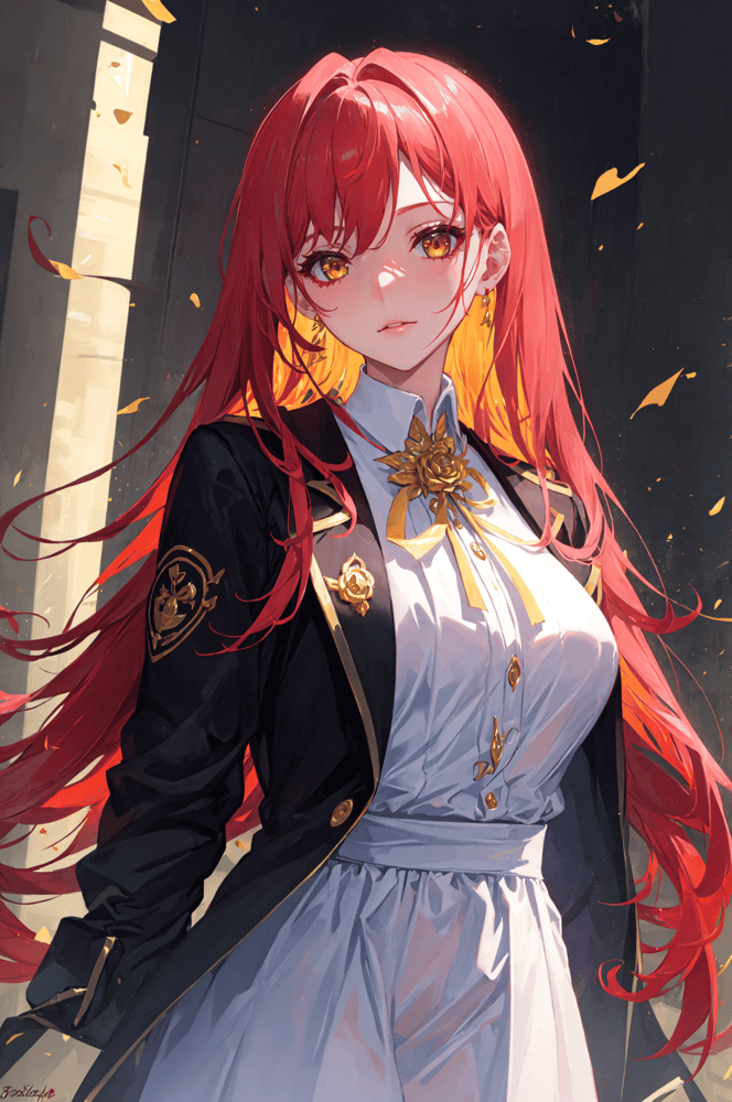 AI art "Himeko"