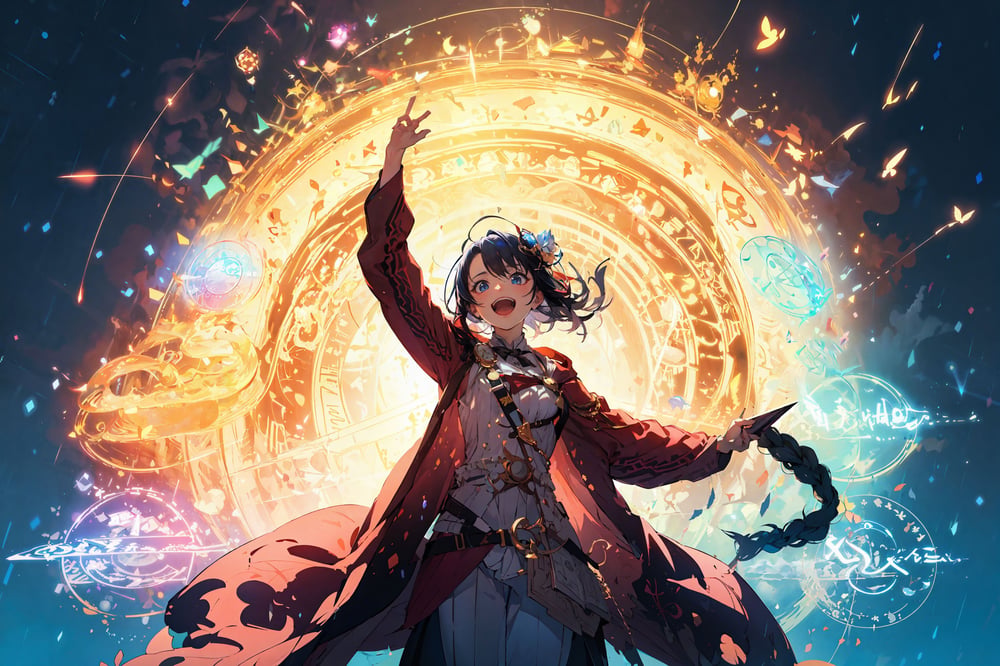 魔法阵/Magic Circle Lora - AI Model cover image