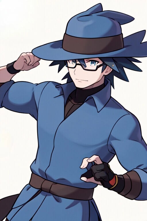 AI art "Aura Guardian Riley (Ninja Outfit)" generated with Riley (Pokémon DPPt)