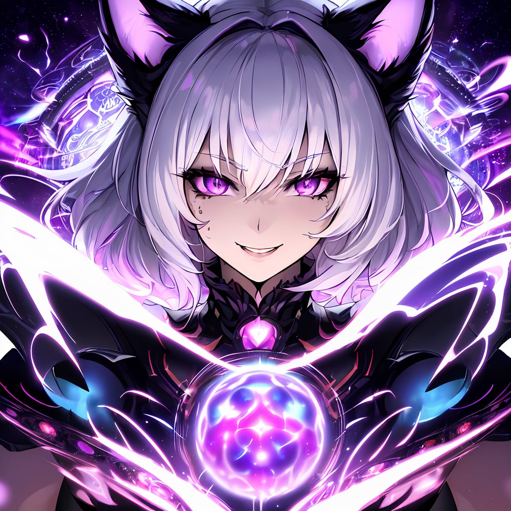 AI art "PixAI girl (*_*)"