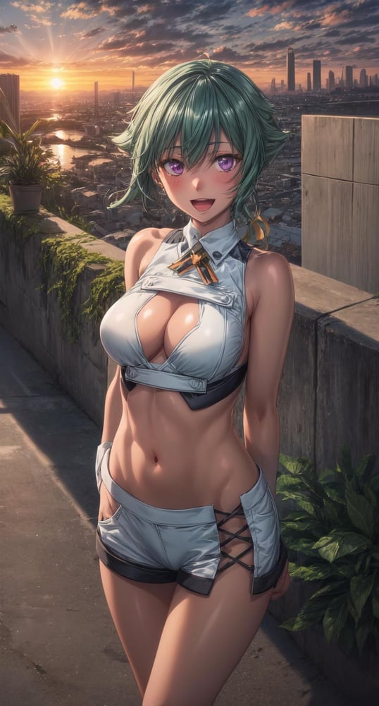 Zessica Wong (distortion) - Aquarion Evol - AI Model cover image