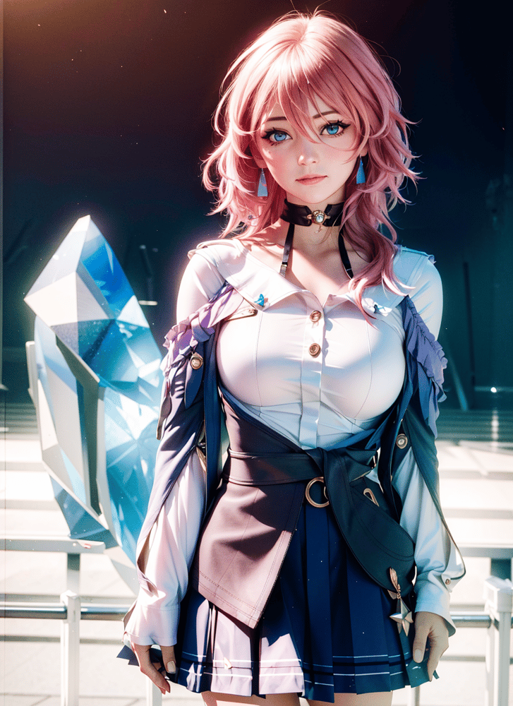 March 7th, Honkai: Star Rail, by@Lykon, (civitai)(lora) - AI LoRA model on PixAI