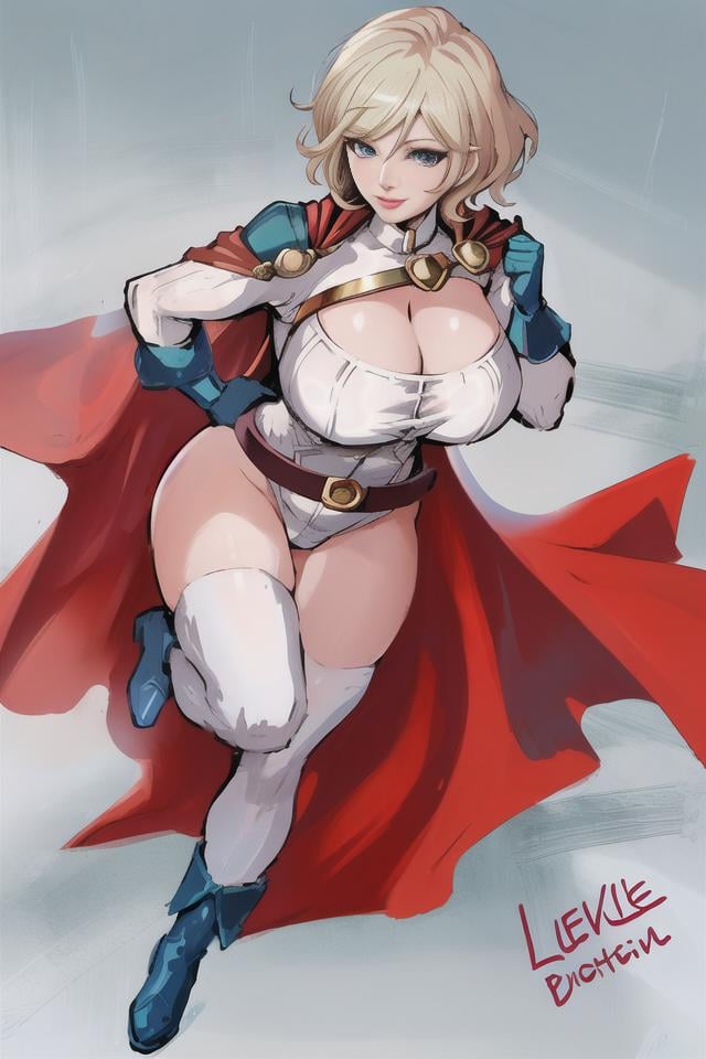 Power Girl V1 - AI LoRA model on PixAI