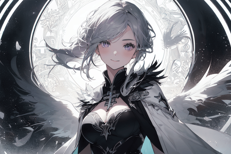 AI art "fallen angel#1"