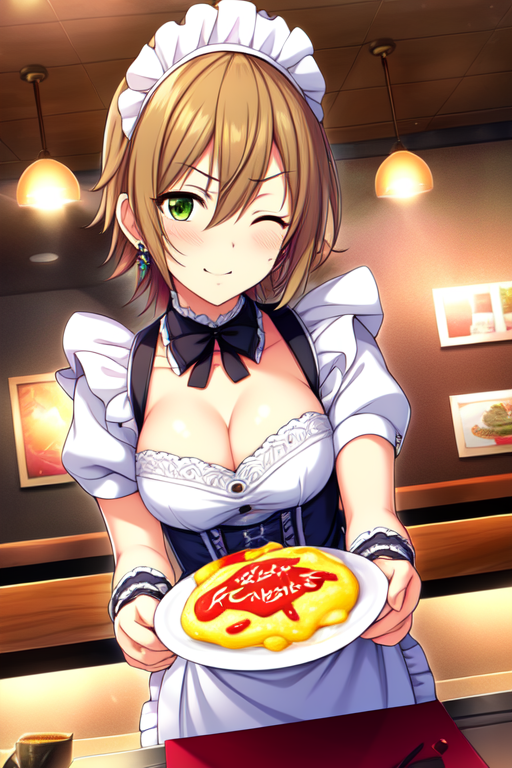 木村夏樹（髪下し） - AI Model cover image