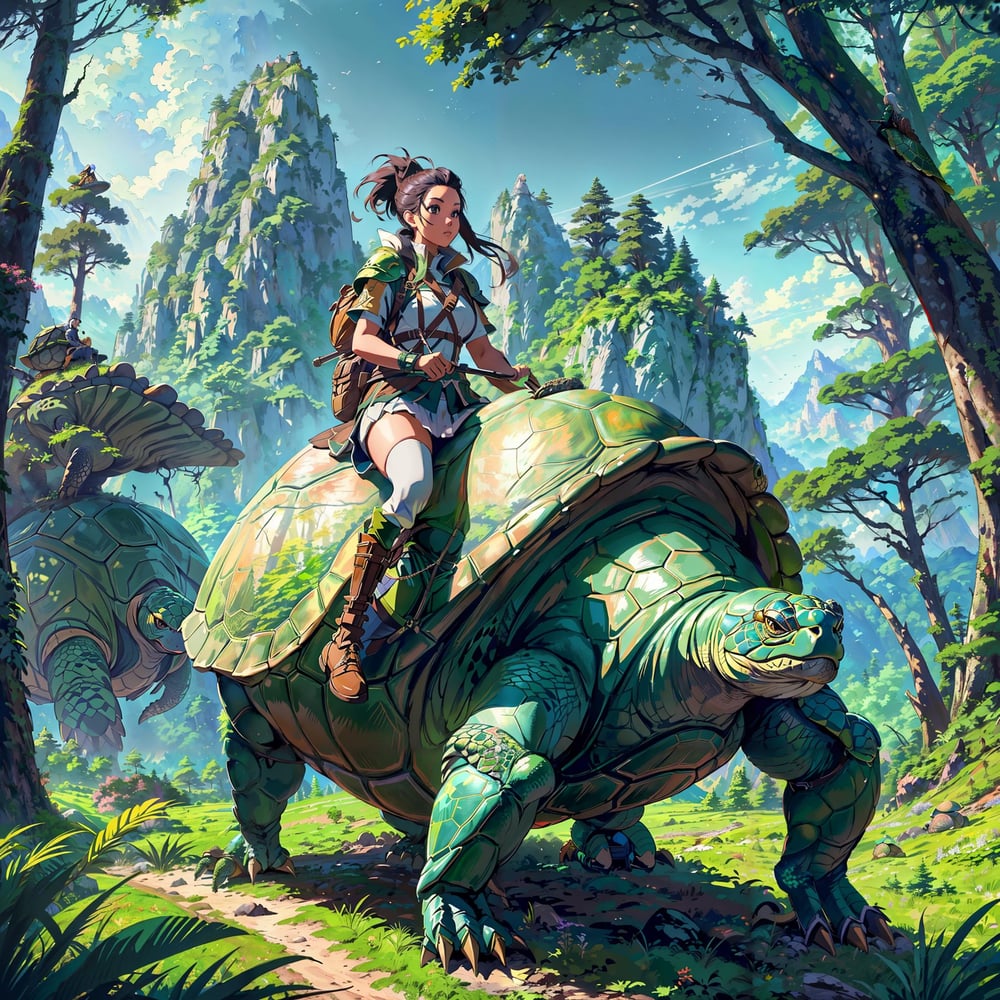 Riding on a - AI Model cover image