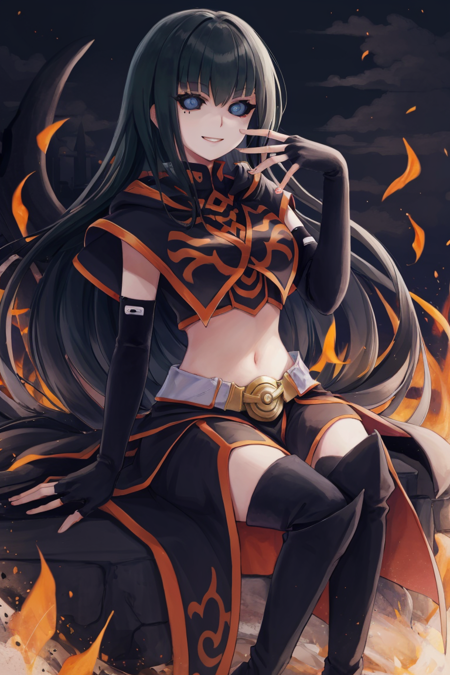 Dark Signer Carly Nagisa (Yu-Gi-Oh! 5D's) - AI Model cover image