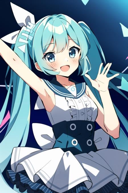 Hatsune Miku(Blue Archive)/初音ミク(ブルアカ)/初音未來(蔚藍檔案)/미쿠(블루아카이브) - AI Model cover image