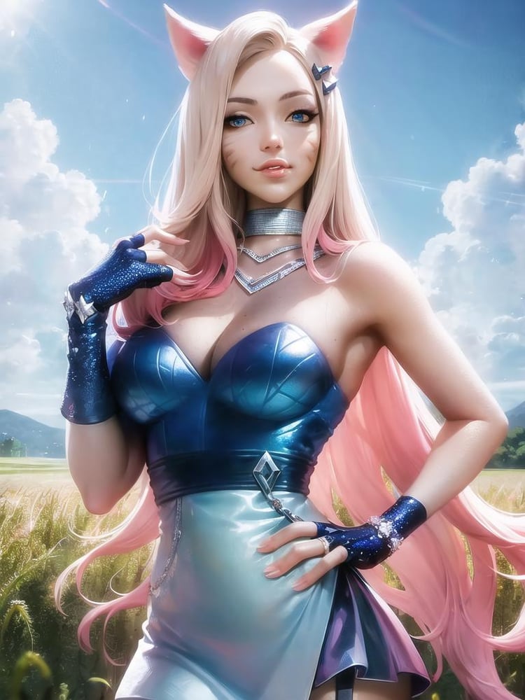 K/DA All Out Ahri - AI LoRA model on PixAI