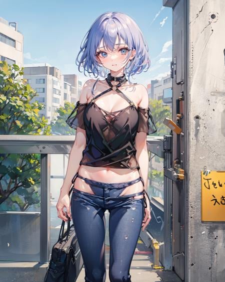 【Costume】Bikini Jeans 比基尼牛仔裤 - AI Model cover image