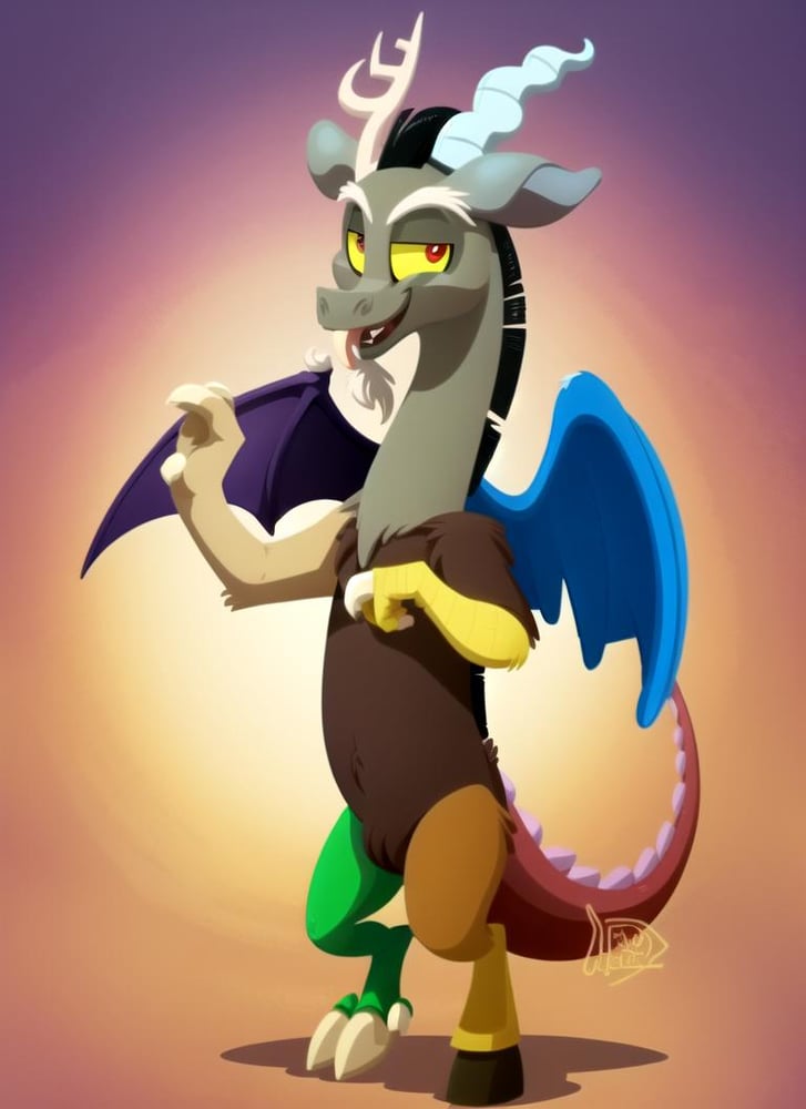 Discord (My Little Pony), Character LoRA V1.0 - AI LoRA model on PixAI