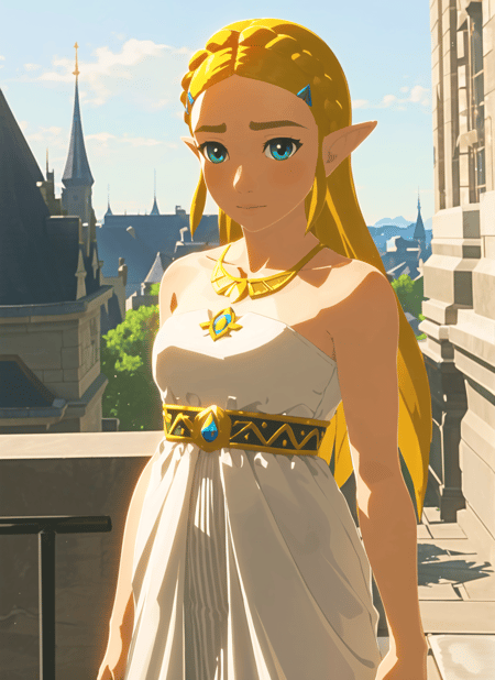 The Legend of Zelda: Breath of the Wild Style LoRA - AI Model cover image