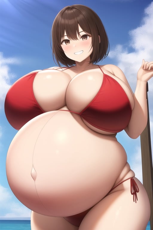Pregnant/Hyper Pregnant V2 - AI Model cover image