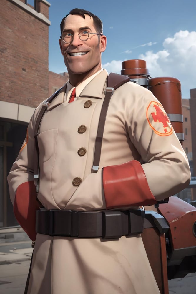 TF2 Medic Lora - AI Model cover image