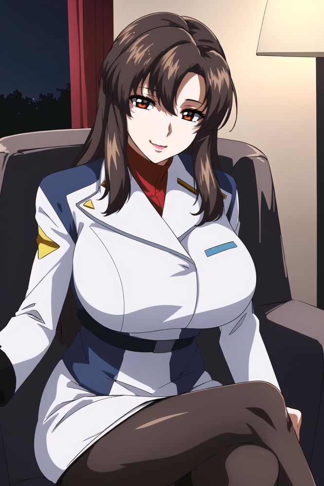 Murrue Ramius マリュー・ラミアス | Orb Uniform | ガンダム Gundam Seed Destiny - AI Model 커버 이미지
