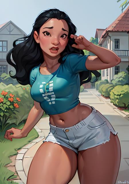 Nani Pelekai (Lilo & Stitch) Disney by YeiyeiArt - AI Model cover image
