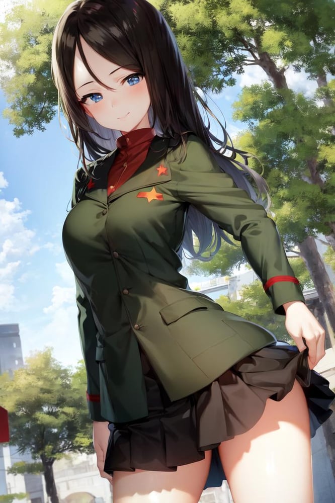 Nonna | GIRLS und PANZER - AI Model cover image