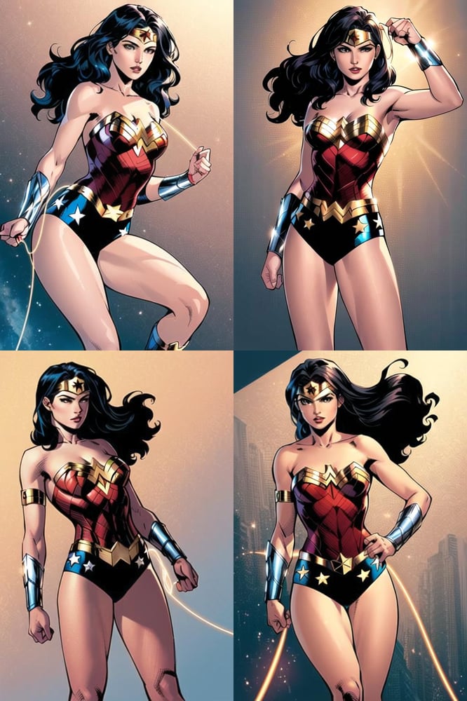 DC Comic style  - AI Model cover image