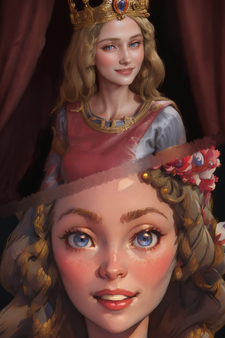 Civ - Queen Eleanor of Aquitaine ( Princess Aliénor d'Aquitaine) - AI Model cover image