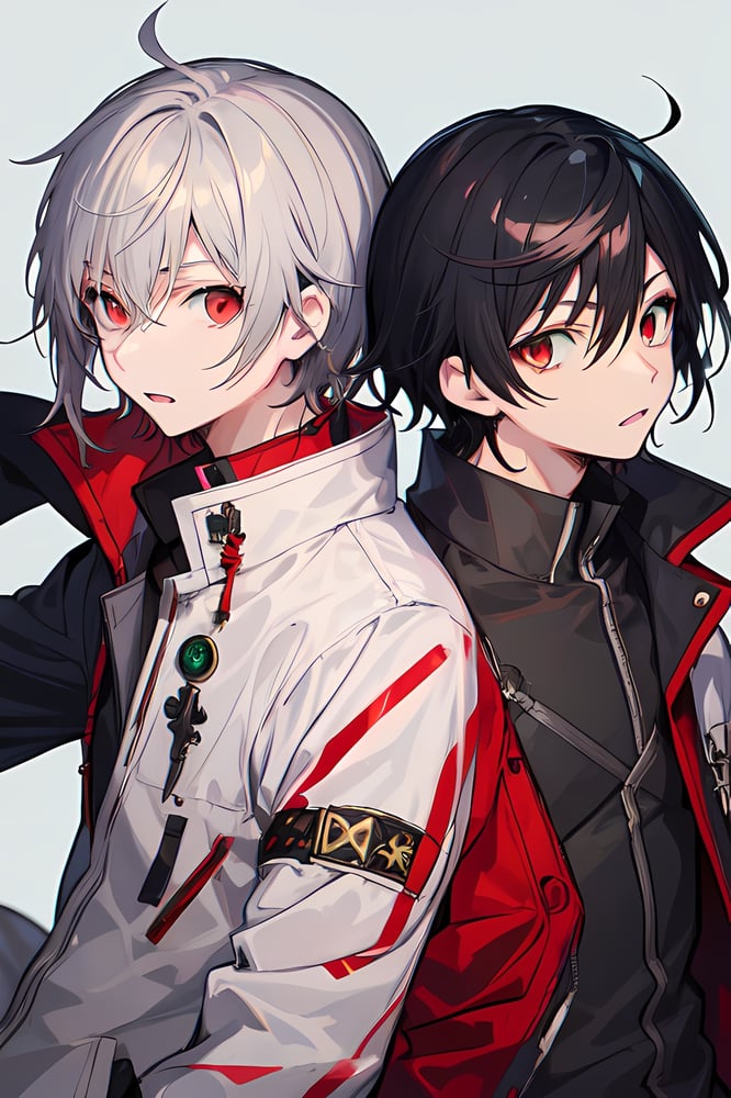 AI art "2boy"