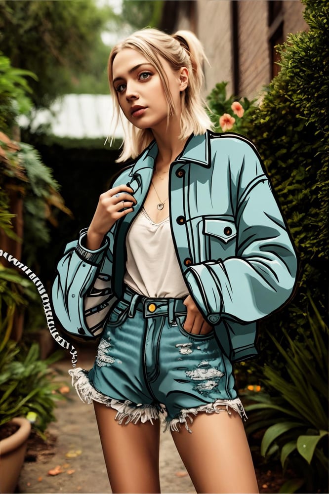 Graphical Clothes - AI Model cover image