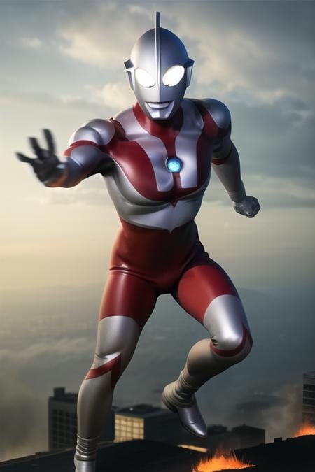 Ultraman/初代奥特曼Lora模型 - AI Model cover image