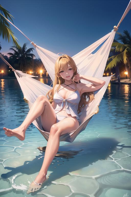Relaxing on Hammock - AI Model cover image