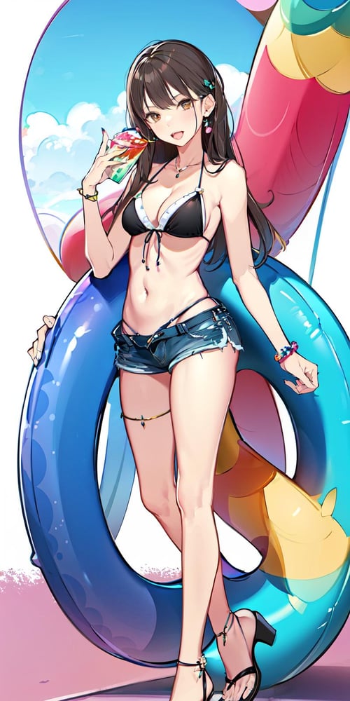 Slender girl - AI Model 커버 이미지