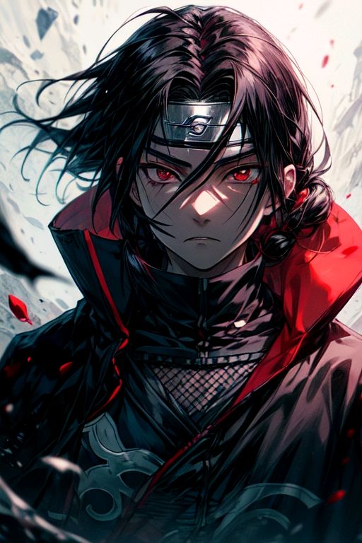 AI art "Uchiha Itachi"
