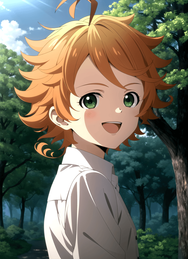 Promised Neverland style Lora - AI Model 커버 이미지