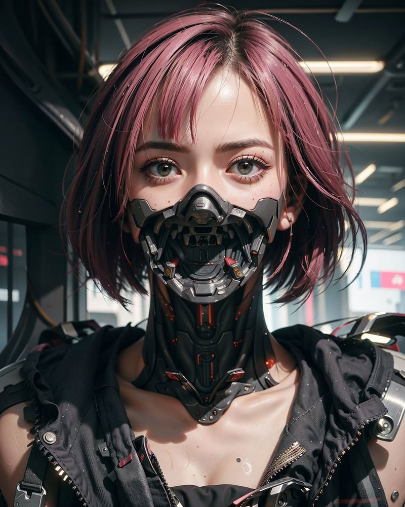 zyd232's Cybernetic Jawless LoRA - AI LoRA model on PixAI