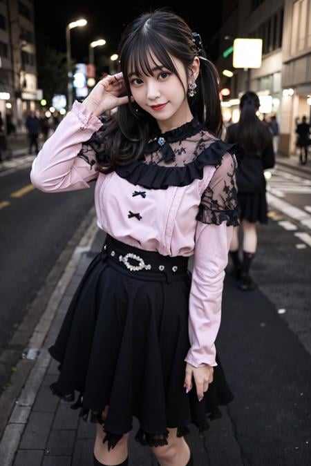 Jirai Kei fashion dress | 地雷系服装 - AI Model cover image