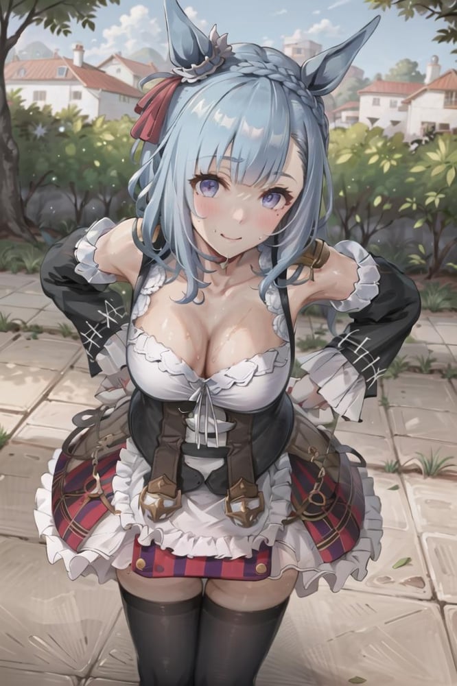 Cosplay costume of Eishin Flash from umamusume エイシンフラッシュ勝負服 - AI Model cover image
