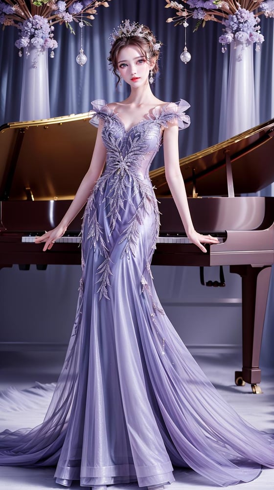 Romantic brilliant violet - AI Model cover image