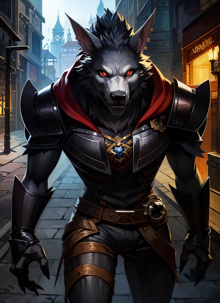 Warcraft Worgen SXZ - AI Model 커버 이미지