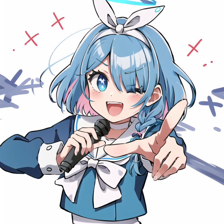 Hoshino Ai Pose (Pointing) (oshi no ko) - AI Model cover image