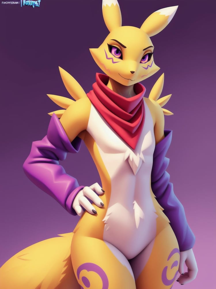 Renamon / Digimon - AI Model cover image