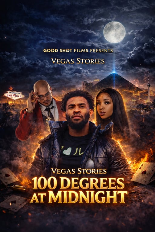 Vegas Stories: 100 Degrees At Midnight poster