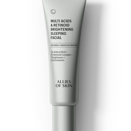 Multi Acids & Retinoid Brightening Sleeping Facial