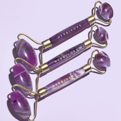 Amethyst De-Puffing Facial Roller