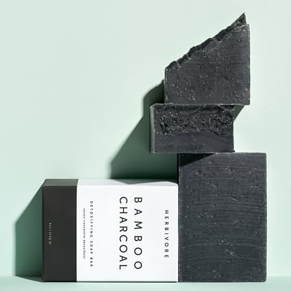 Bamboo Charcoal Soap Bar.