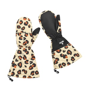 Kids snow mittens, WeeDo Funwear, WeeDo CHEETAHDO Leopard Mittens