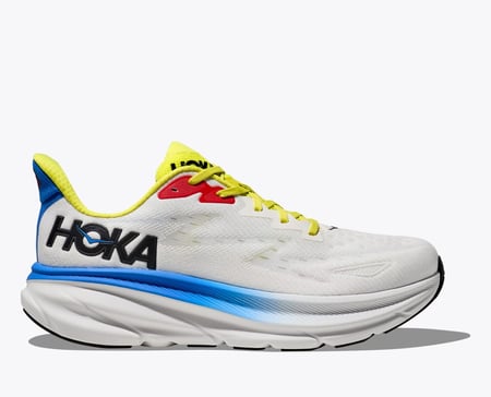 HOKA, HOKA Clifton 9 (M's), Light and plush for everyday miles.